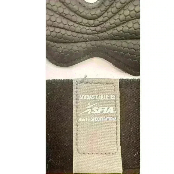 Adidas Youth Small Sports Gloves - Black & White Football Gloves - Picture 4 of 4